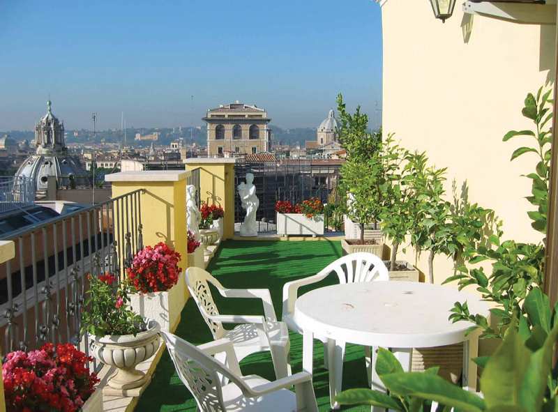 Hotel Pace Helvezia Roma Nhà hàng bức ảnh